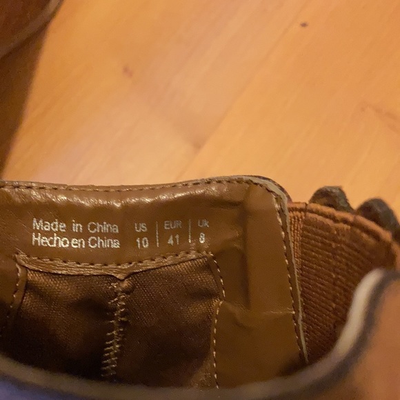 Brown Leather Booties - Picture 3 of 6